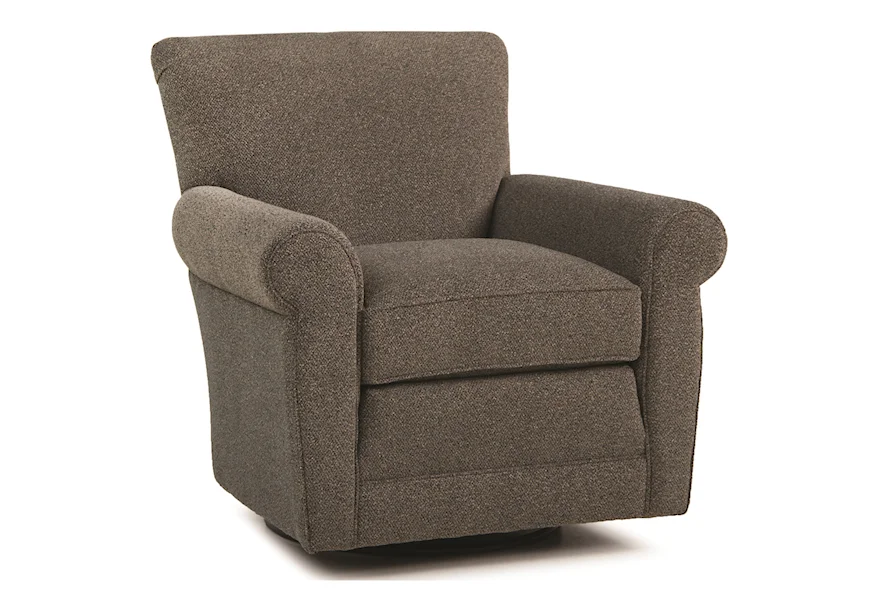 514 Swivel Glider Chair by Smith Brothers at Malouf Furniture Co.