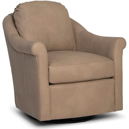 Upholstered Swivel Glider Chair