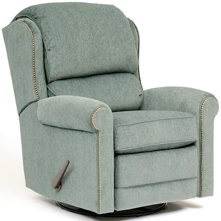 Casual Fabric Motorized Reclining Chair