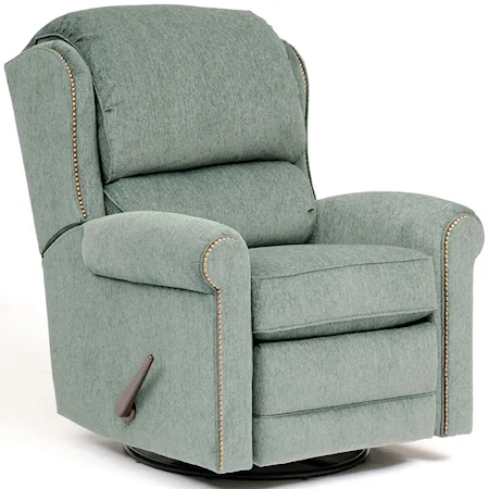 Casual Fabric Manual Reclining Chair