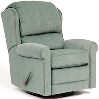 Casual Fabric Motorized Reclining Chair