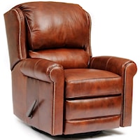 Casual Leather Motorized Reclining Chair