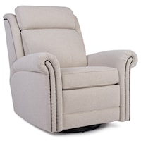 Traditional Power Swivel Glider Recliner with Power Headrest