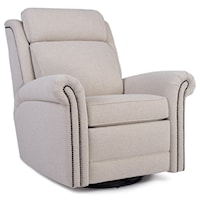 Traditional Power Recliner with Power Headrest