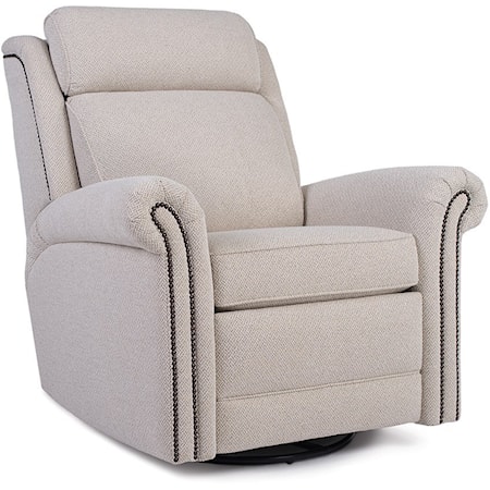 Traditional Power Recliner with Power Headrest