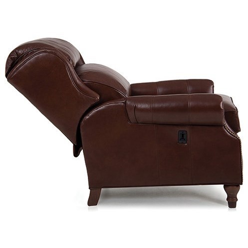 Smith brothers tilt back shop chair and ottoman
