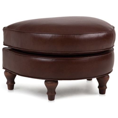 D Shaped Ottoman