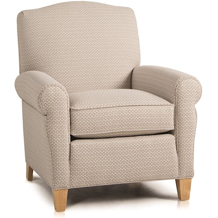 Upholstered Chair w/ Rolled Arms
