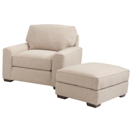 Chair and Ottoman