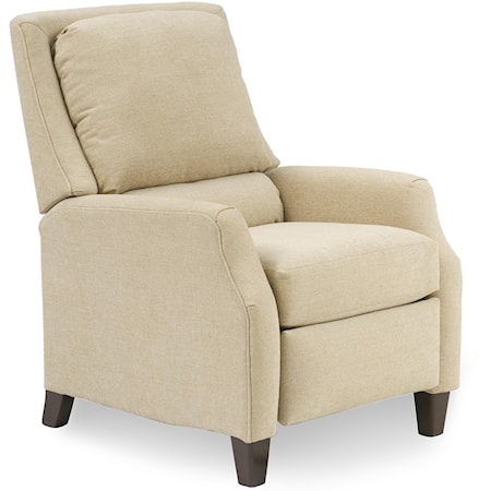 Upholstered 3-Way Recliner with Legs