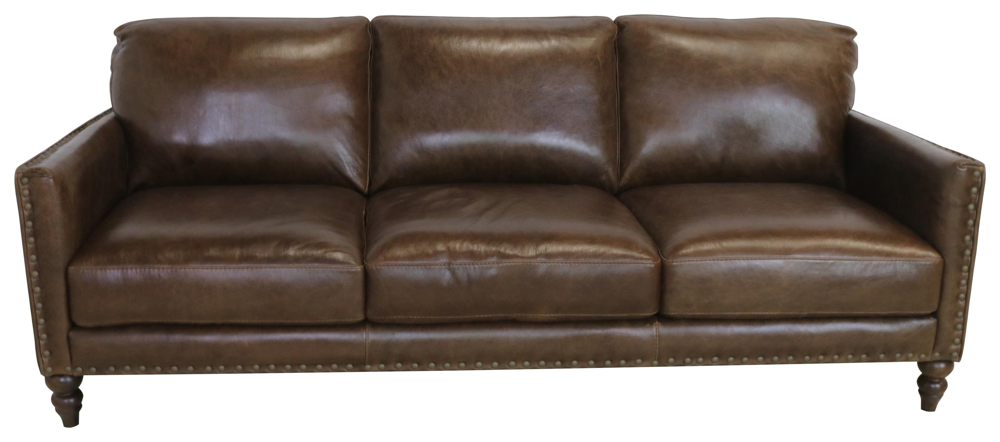 Giovanni Leather Group 1 Italian Leather Sofa Sprintz Furniture
