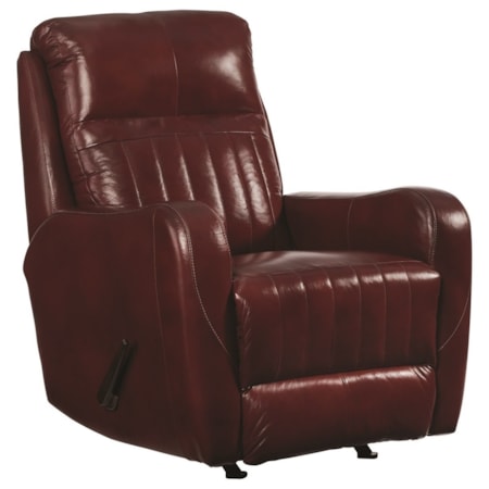 Transitional Wall Hugger Recliner with Power Headrest