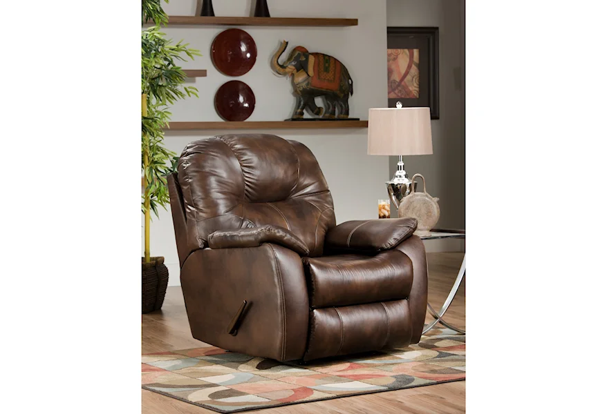 Avalon Power Headrest Rocker Recliner by Southern Motion at Westrich Furniture & Appliances
