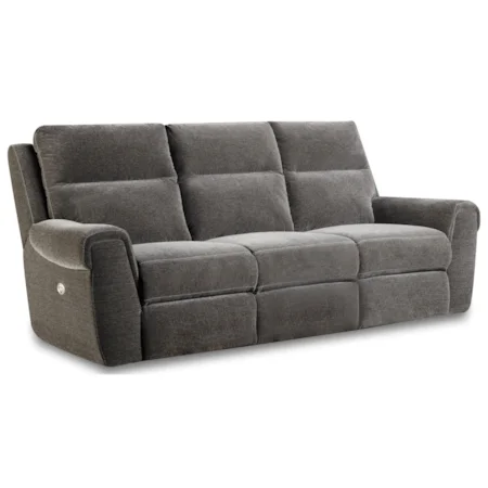 Casual Wireless Power Double Reclining Sofa