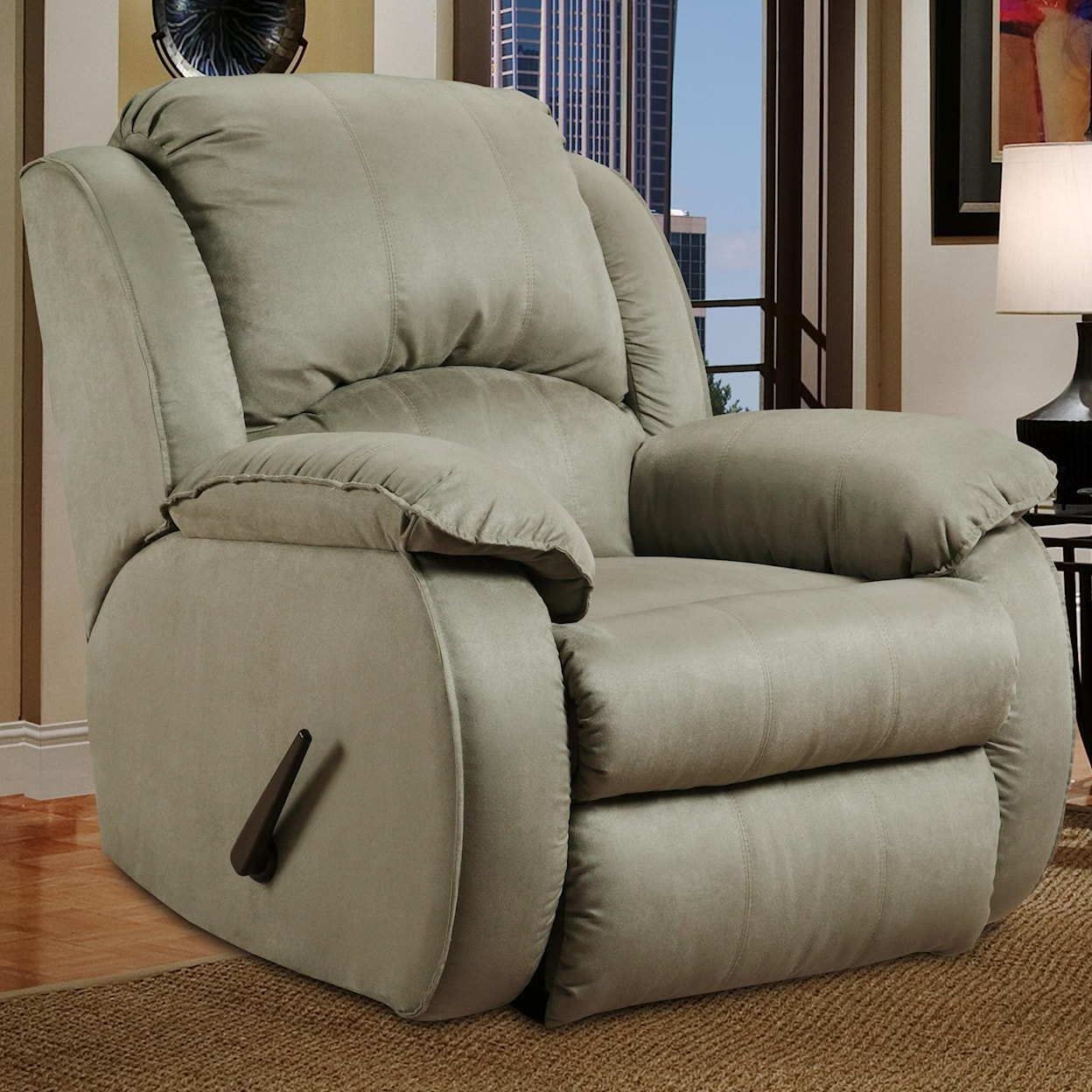 Powell's Motion Cagney Power Wall Recliner w/ Power Headrest