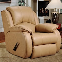 Wall Hugger Recliner with Pillows Arms