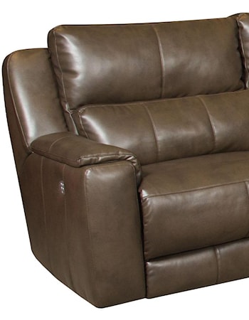 Reclining Sectional with Power Headrests