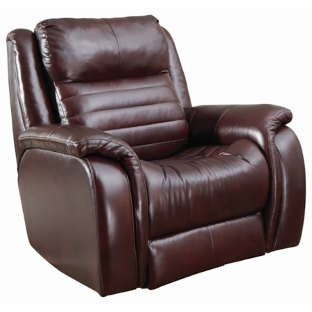 Contemporary Swivel Rocker Recliner