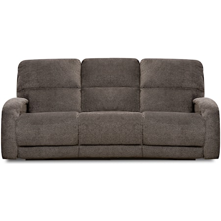 Casual Power Plus Reclining Sofa with 2 Pillows