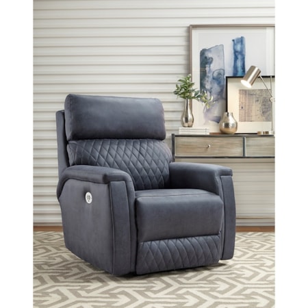 Contemporary Power Plus Wallhugger with USB Port