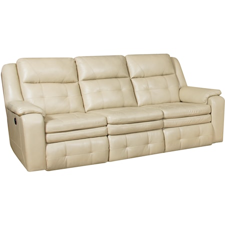 Double Reclining Sofa with Power Headrest