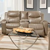 Powell's Motion Marvel Reclining Sofa with Console & Power Headrest