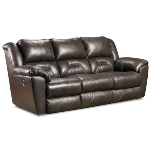 Reclining Sofa with 2 Seats that Recline and Power Headrests