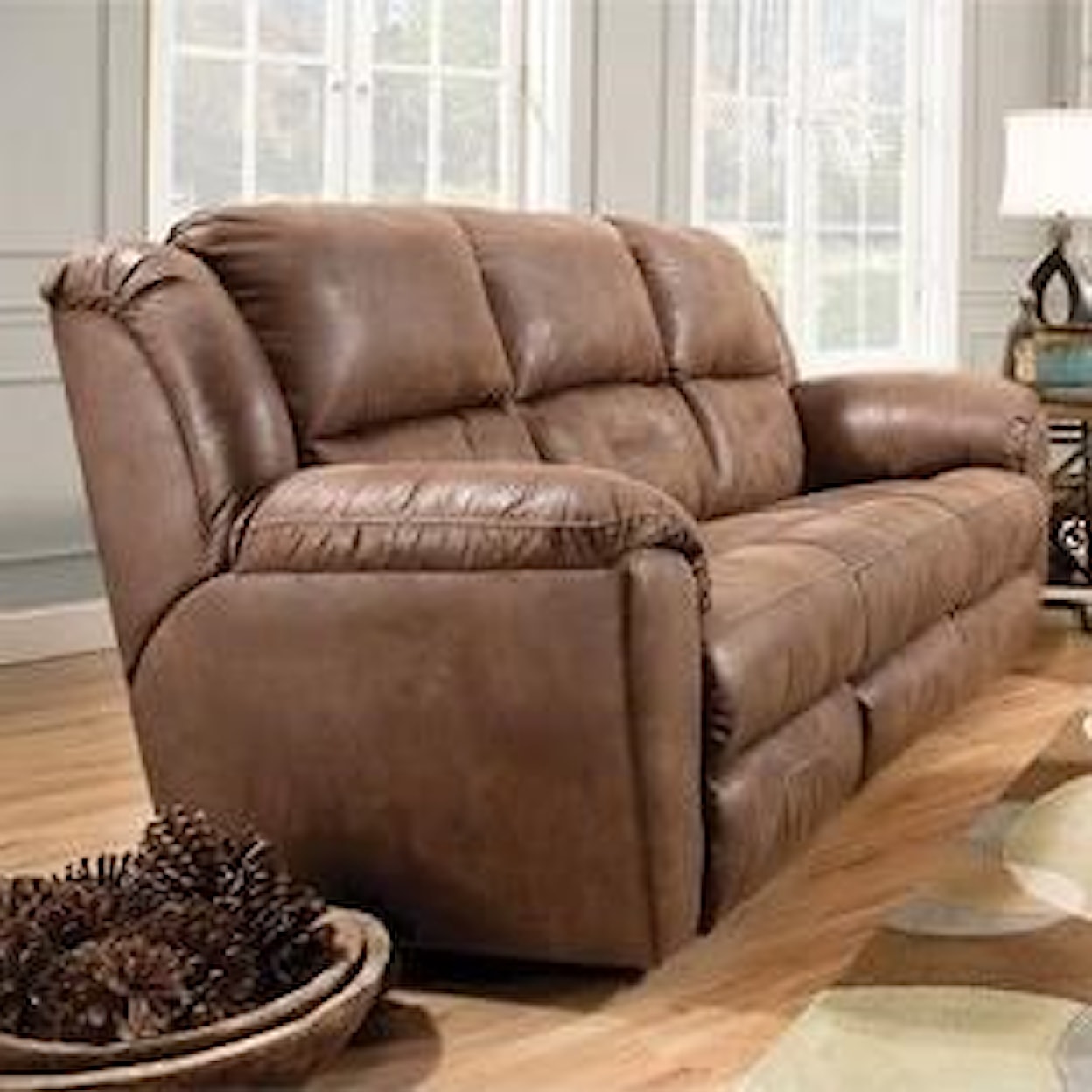 Southern Motion Pandora Reclining Sofa with Power Headrests