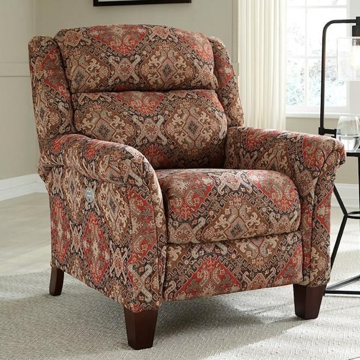 Design2Recline Pow Wow High Leg Recliner