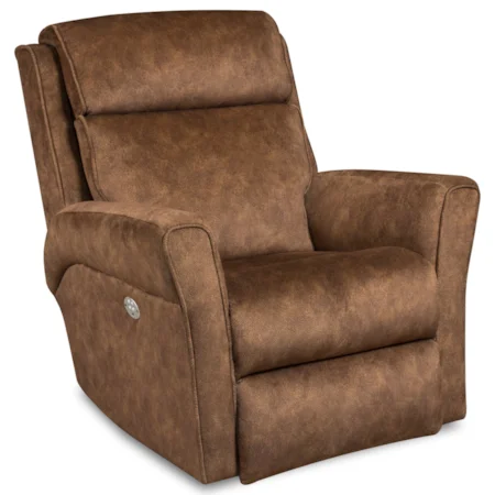 Transitional Power Headrest Wallhugger Recliner with iRecliner