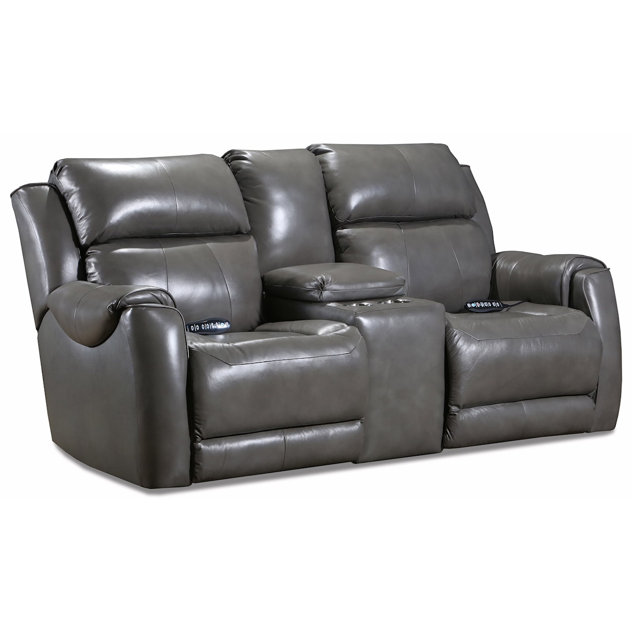 Southern Motion Safe Bet Power Headrest Reclining Loveseat