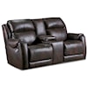 Design2Recline Safe Bet Power Headrest Reclining Loveseat