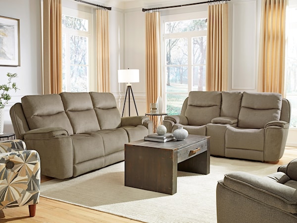 Power Reclining Living Room Group