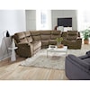 Design2Recline Show Stopper Power Headrest Reclining Sectional