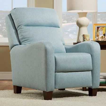 Transitional High Leg Recliner