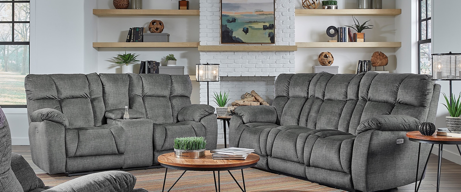 Power Reclining Living Room Group