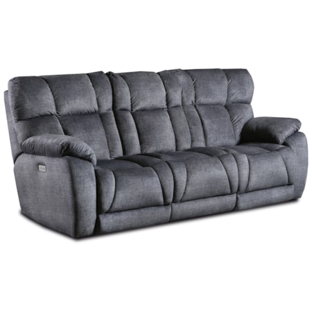 Double Reclining Sofa w/ Dropdown Table