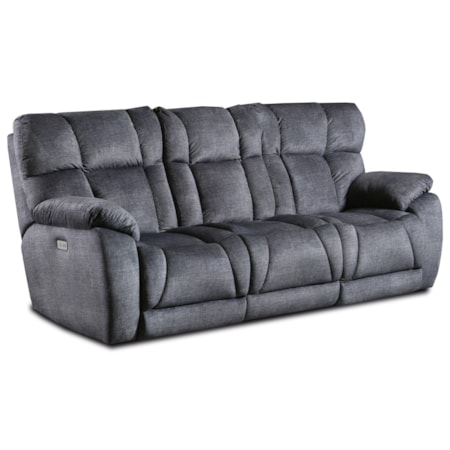 Pwr Hdrest Dble Reclining Sofa w/Dropdwn Tab