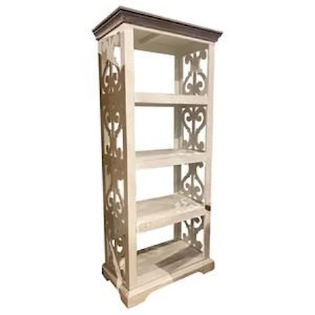 Rustic Decorative Bookshelf