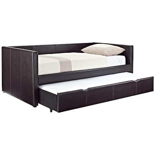 Standard Furniture Lindsey Twin Upholstered Daybed with Trundle - Gill ...
