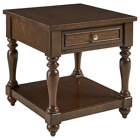Tradtional End Table
