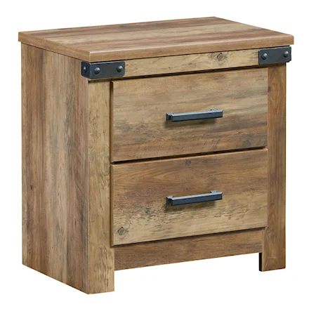 Two Drawer Nightstand