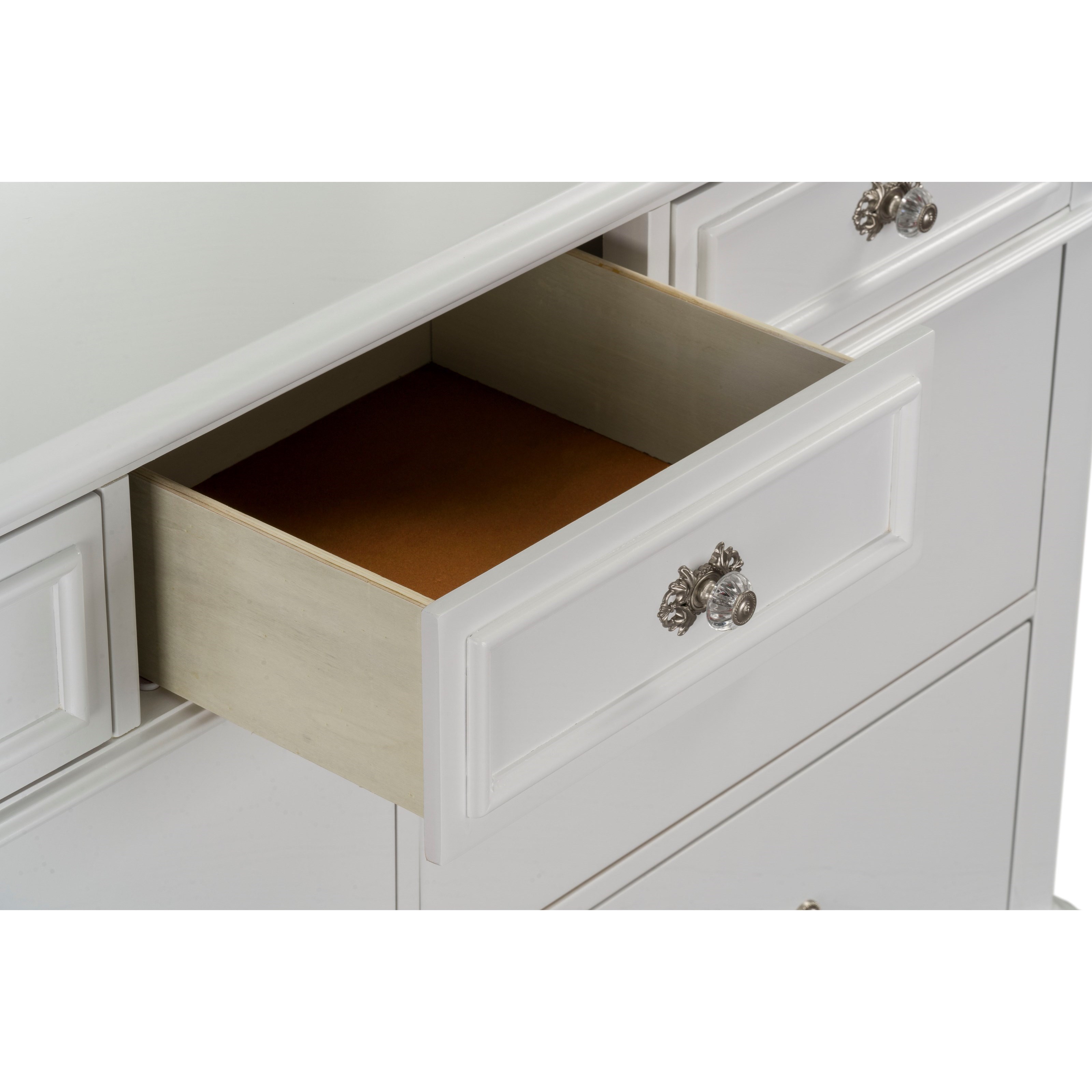 Standard Furniture Olivia 93859 Traditional 7 Drawer Dresser Royal