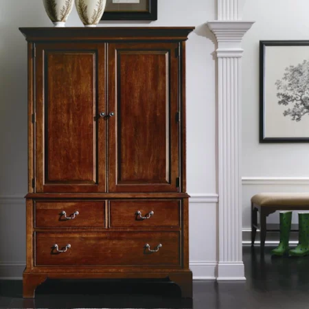 Door Chest Armoire with Wardrobe/TV Options