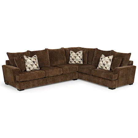 Casual 5-Seat Sectional Sofa with LAF Sofa