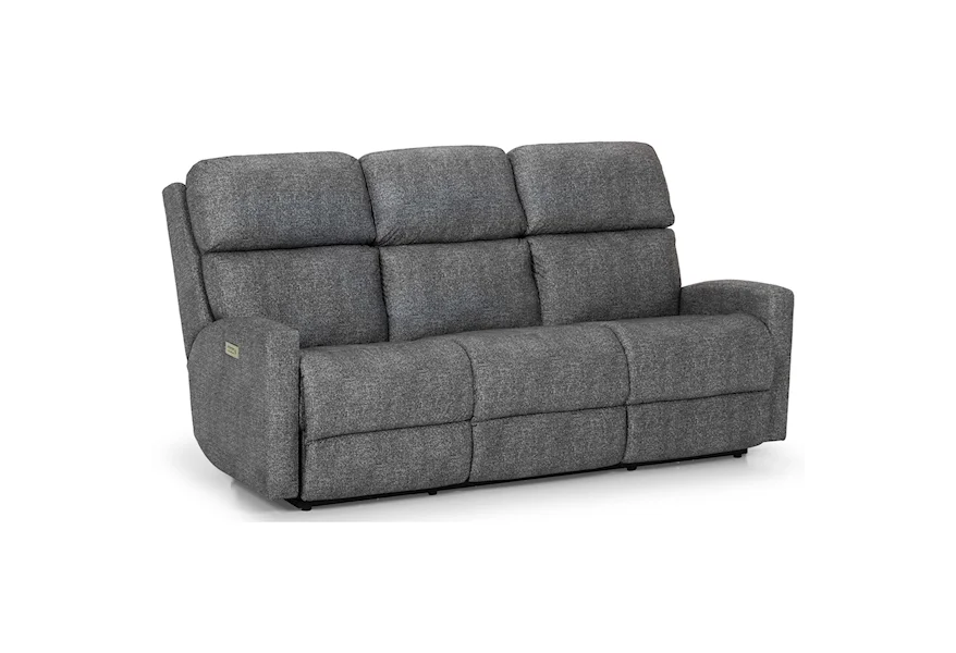 857 Reclining Power Sofa by Sunset Home at Sadler's Home Furnishings