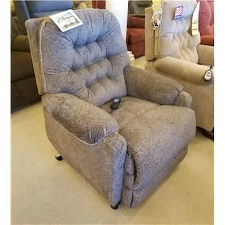 Traditional Tufted Power Lift Recliner