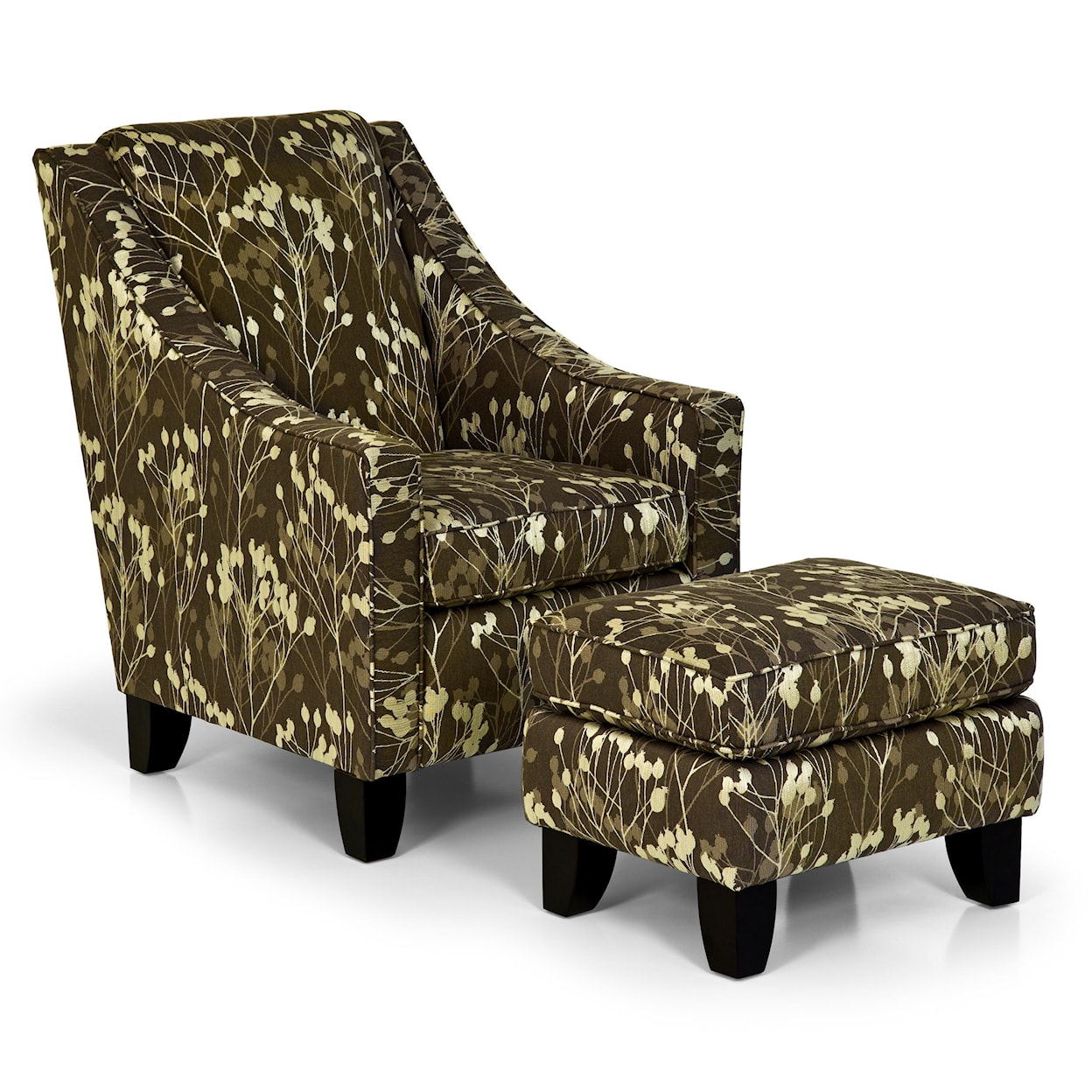 Stanton Accent Chairs and Ottomans Accent Chair and Ottoman