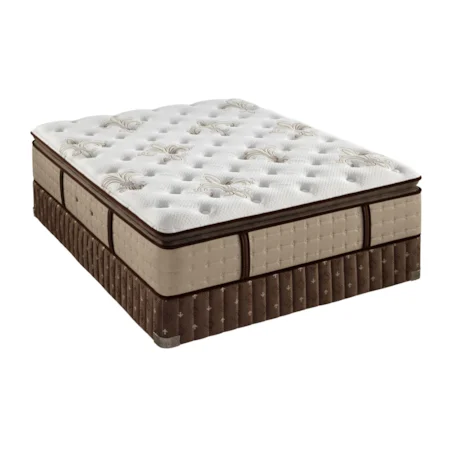 Full Plush Euro Pillow Top Mattress and Reflexion Up Adjustable Base