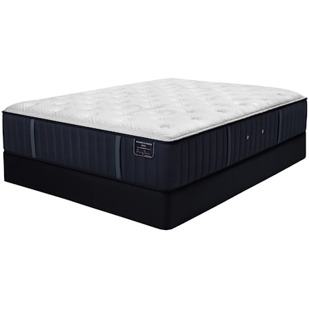 Cal King 14 1/2" Luxury Firm Premium Mattress and 5" SXLP Low Profile Foundation